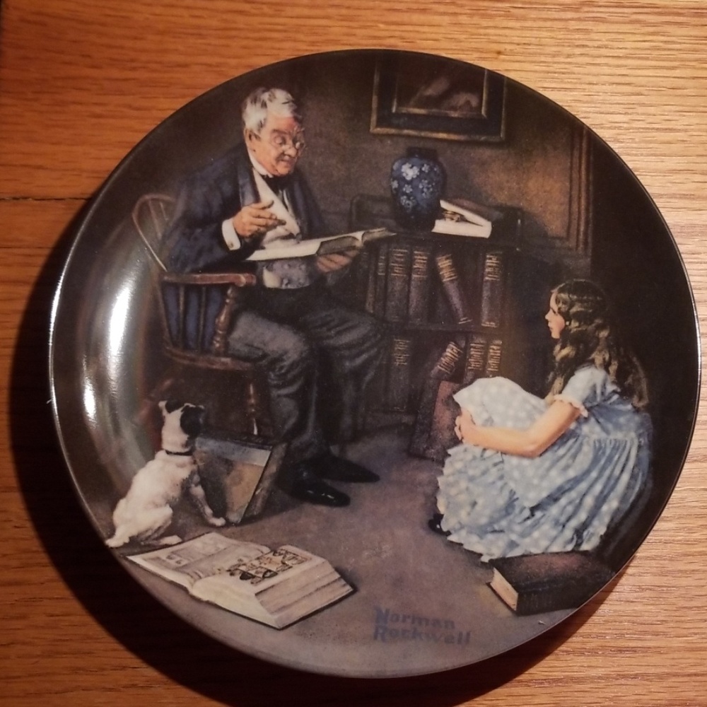 Norman Rockwell Plate